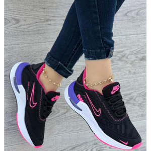 Tenis Para Mujer Nike Bordado Rosados