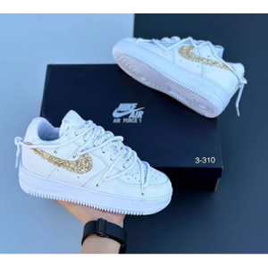 Tenis Para Mujer Nike Trenza Dorada