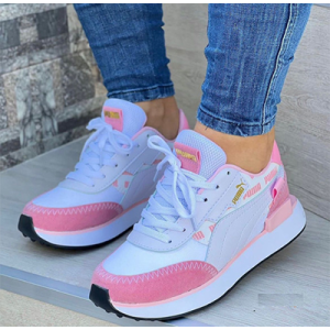 Tenis Para Mujer Puma Zizac Rosadas Blanco