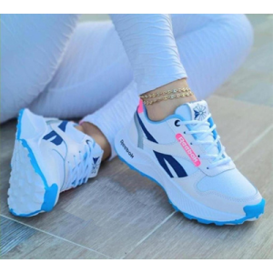 Tenis Para Mujer Reebook Lg White Blue