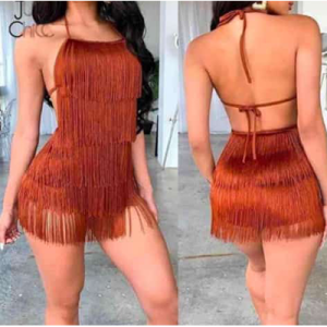 Vestido Para Mujer Cafe