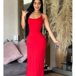 Vestido Para Mujer Rojo Largo