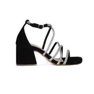Tacones Para Mujer Negro An