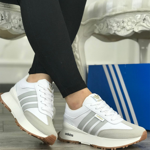 Zapatillas Para Mujer Adidas Blanco y Gris