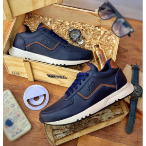 Zapatos Para Hombre Azul Oscuros